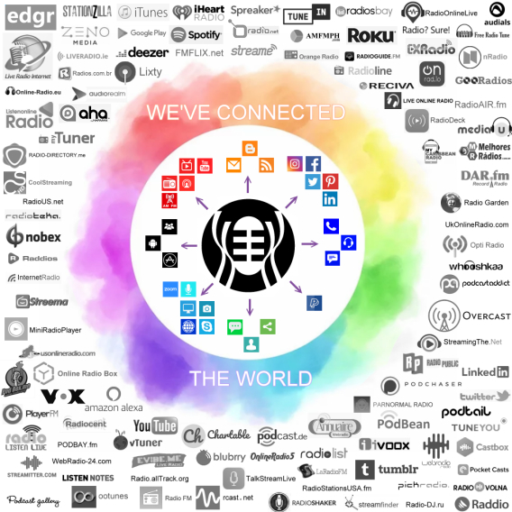 Many of BBS Radio's Affiliate Broadcasters and Partners